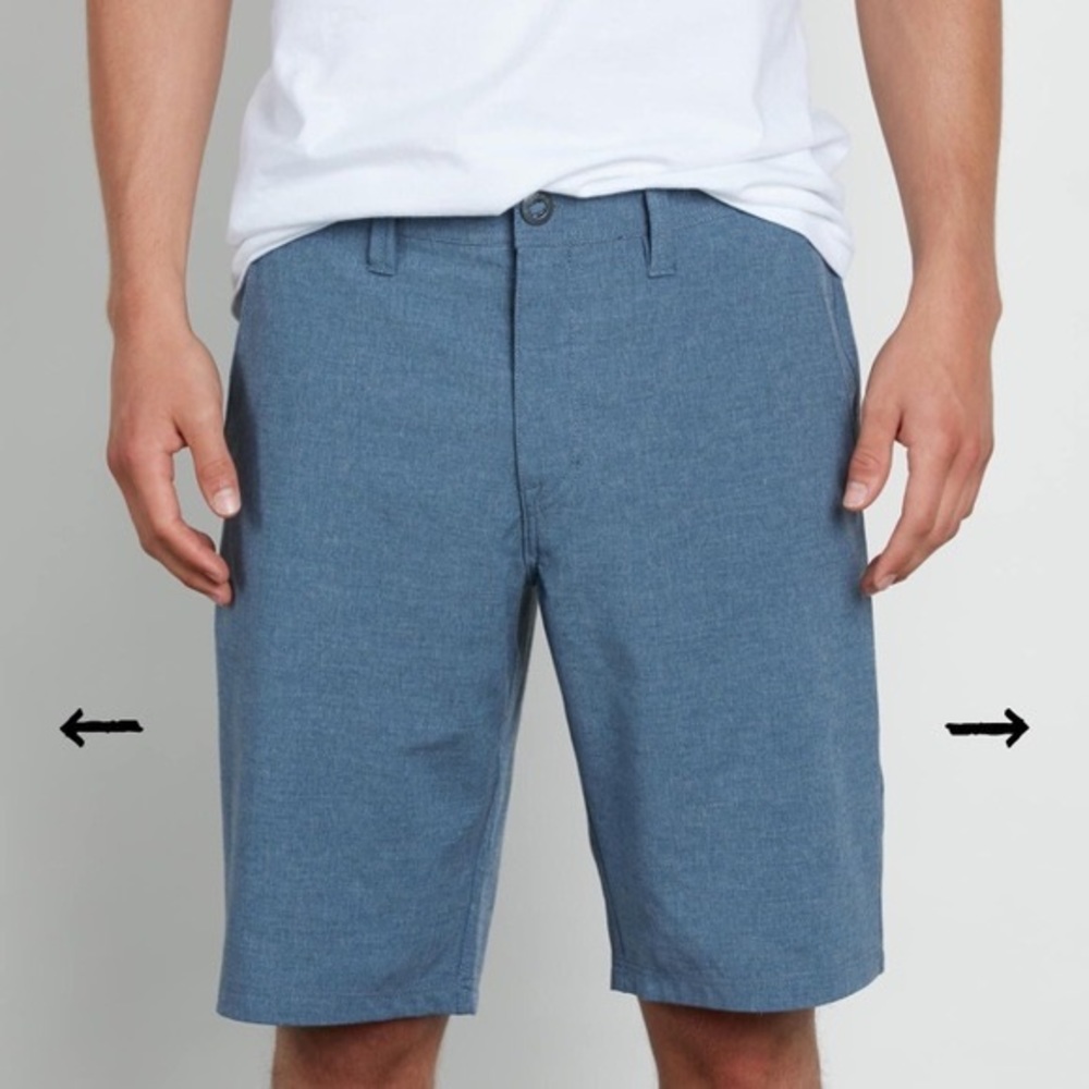Volcom Blue Shorts - Size 31 Waist